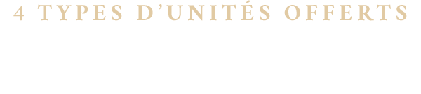 Type d'unités