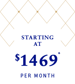 Starting at $1,469 per month